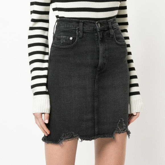 nobody denim siren skirt